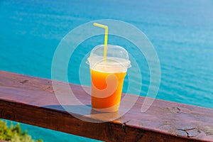 Cup of Fresh Orange Juice