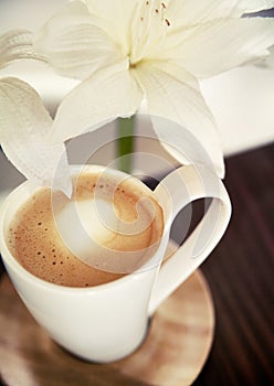 Cup of hot chocolate