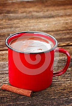 Cup of hot chocolate