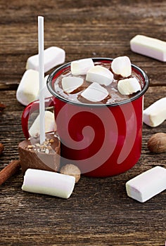 Cup of hot chocolate