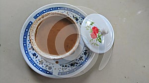 Cup of Javanesse coffee