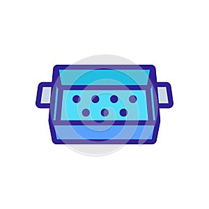 Cup kitchen ware icon vector outline illustration