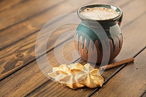 Cup of Mexican Style Hot Chocolate