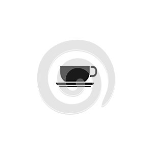 Cup mug of hot drink coffee, tea etc vector icon