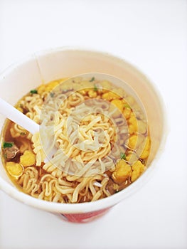 Cup noodles