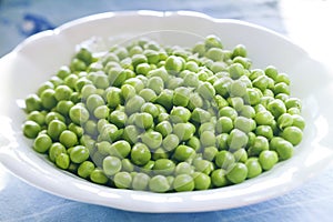 Cup of peas photo