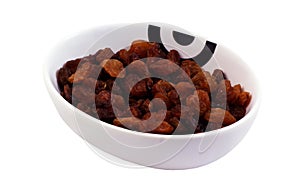 Cup of raisins