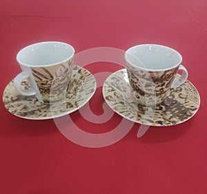 Cup ready for tea for two