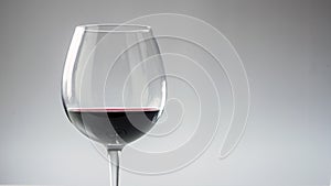 Cup of red wine photo