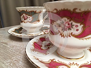 Cup and saucer