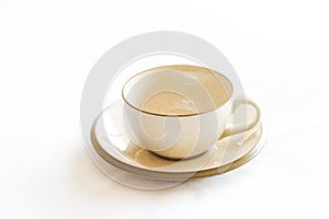 Cup and saucer