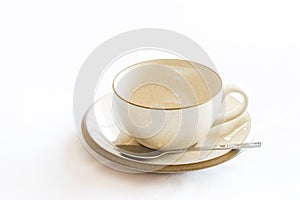 Cup and saucer