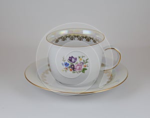 Cup and saucer