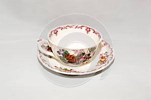 Cup and saucer for coffee