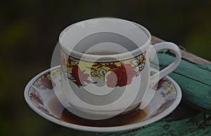 a cup of sipirok coffee photo