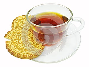 Cup of tea and baking