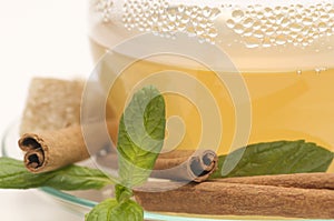 A cup of tea close-up