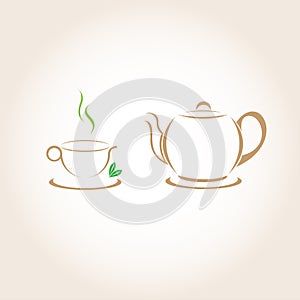 Cup of tea and a kettle