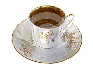 A cup of Turkish coffee