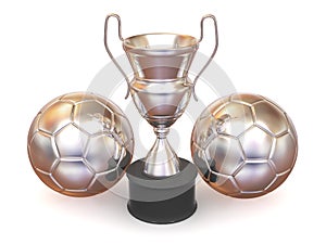 Cup with two ball