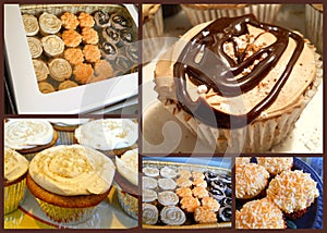 Cupcake Collage