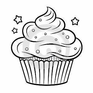 Cupcake Coloring Pages: Eerie Whimsy For Kids