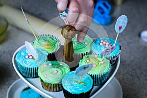 Cupcake cooking show