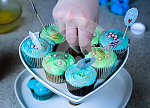 Cupcake cooking show