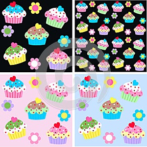 Cupcake pattern