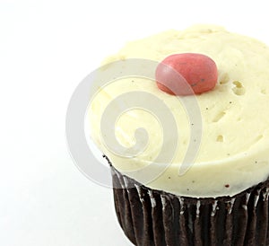 Cupcake with Vanilla Frosting