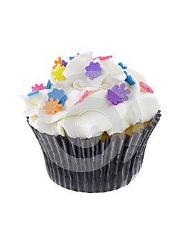 Cupcake with white icing