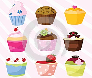 Cupcakes collection