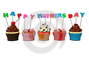 Cupcakes Happy Mothersday