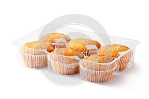 Cupcakes in retail package