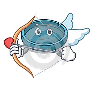 Cupid ashtray character cartoon style