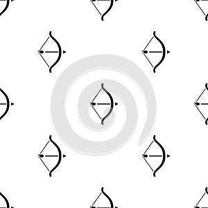 Cupid bow icon of vector illustration for web and mobile