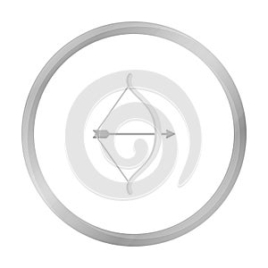 Cupid bow icon of vector illustration for web and mobile