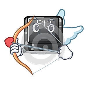 Cupid button f12 on a keyboard mascot photo