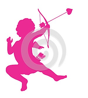 Cupid silhouette