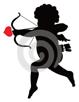 Cupid silhouette
