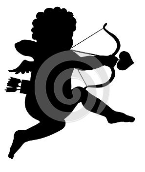Cupid silhouette