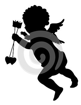 Cupid silhouette