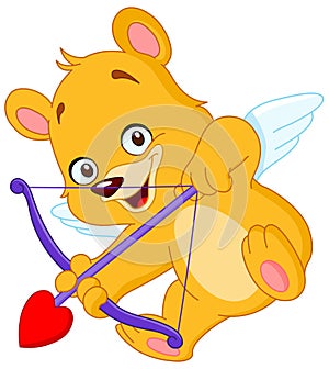 Cupid teddy bear