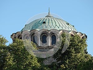 Cupola Of Alexander Nevsky Cathedral In Sofia, Bulgaria