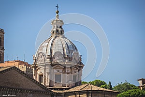 The cupola of the Basilica.