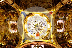 Cupola in church