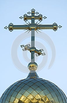 Cupola of Church of the Holy Martyrs Faith, Hope, Charity and th