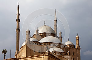 Cupola of mosque in Saladin castle