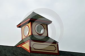 Cupola with round windows