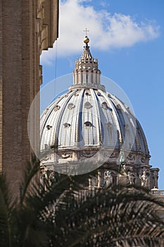 Cupola of san pietro Rome italy